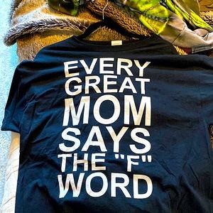 Graphic tee for moms with a sense of humour
